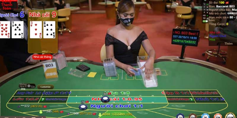 Luật chia bài Baccarat cơ bản Luật chia bài Baccarat cơ bản